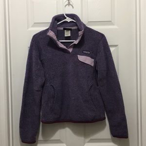 Patagonia purple pullover